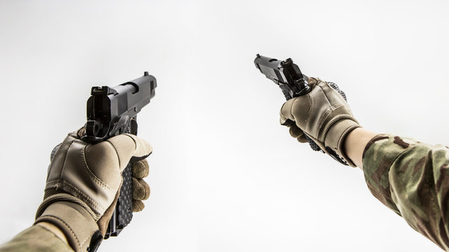 Weapons in First-Person Shooters