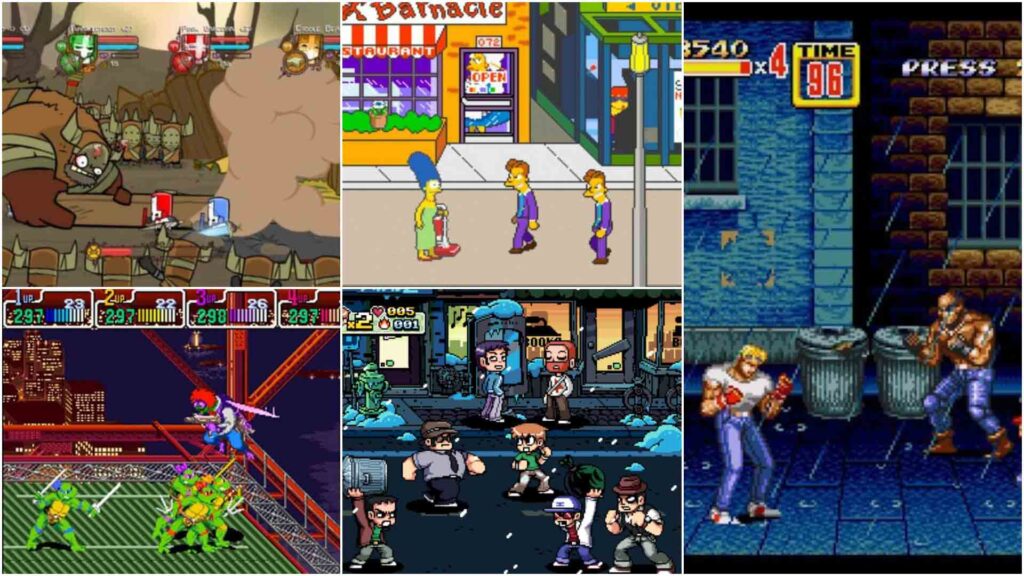 ide-Scrolling Shooters and Beat 'em Ups